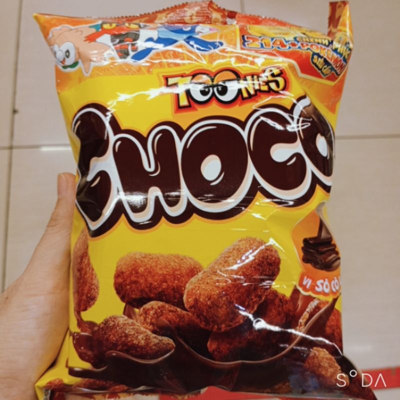 Snack Toonies vị sô-cô-la 38g