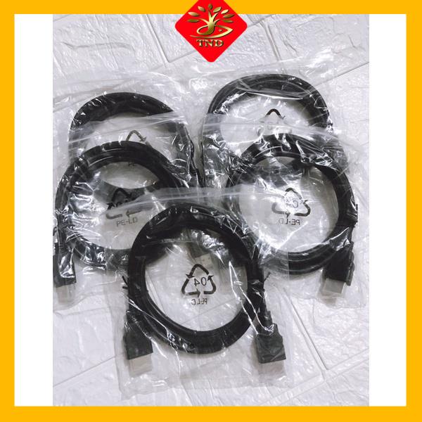 Dây Cáp Hdmi Dai 1.5m Tròn Đen - Dây cáp kết nối cổng HDMI 2 đầu tốt chống nhiễu xịn chất luong cao