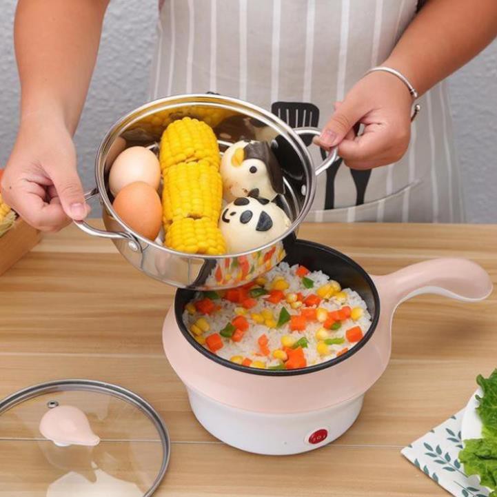 Nồi Lẩu Mini Kèm Giá Hấp 18cm