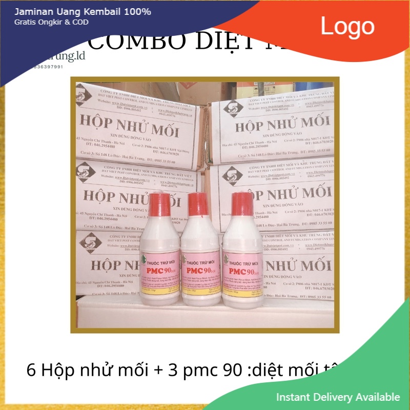 { COMBO 6 hộp nhử mối + 3 PMC lây nhiễm diệt mối cả đàn }