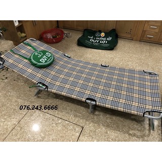 Giường gấp Duy Lợi khung cực bền chắc chắn