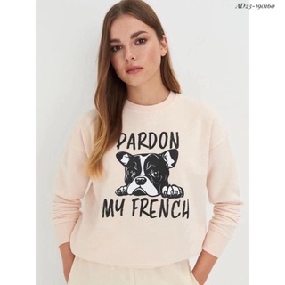 AD23 Áo Nỉ Cún Cho Con Bú