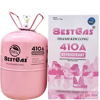 Gas lạnh R410  Ấn ĐỘ bình 2.8kg