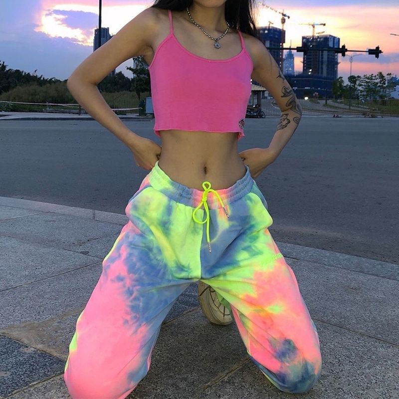 QUẦN JOGGER LOANG MÀU ỐNG BÓ - TIE DYE PANTS UNISEX 🌃 Tie Dye Boutique 🌼