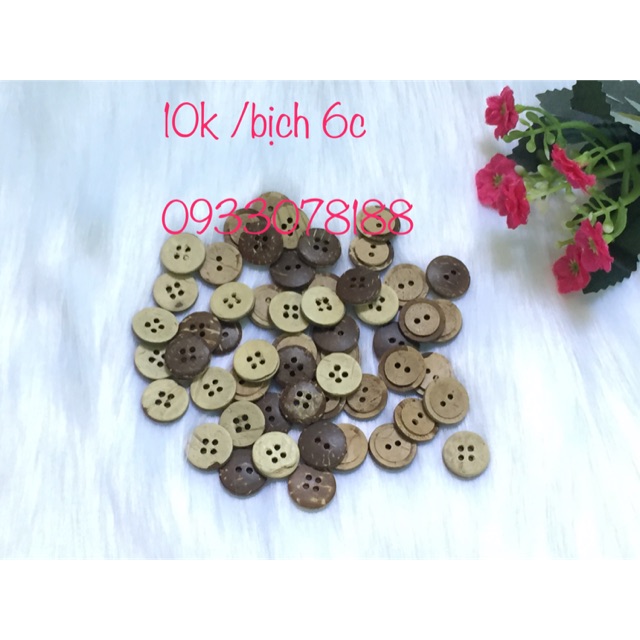 Nút gỗ 10k/6 cái
