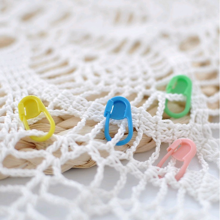 Set 50 kim tây nhựa mini chuyên dụng cho đan len