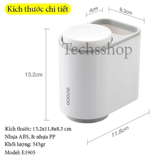 Treo bàn chải kèm cốc Ecoco
