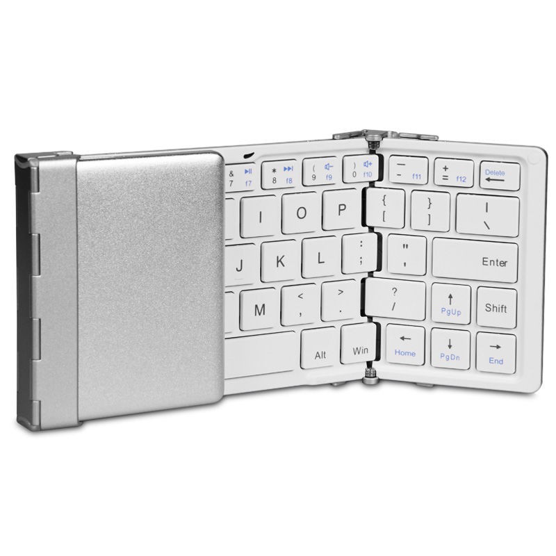 ✥❈BOW Bàn phím bluetooth không dây có thể gập lại ipad Tablet bàn phím di động văn phòng phổ thông bàn phím di động