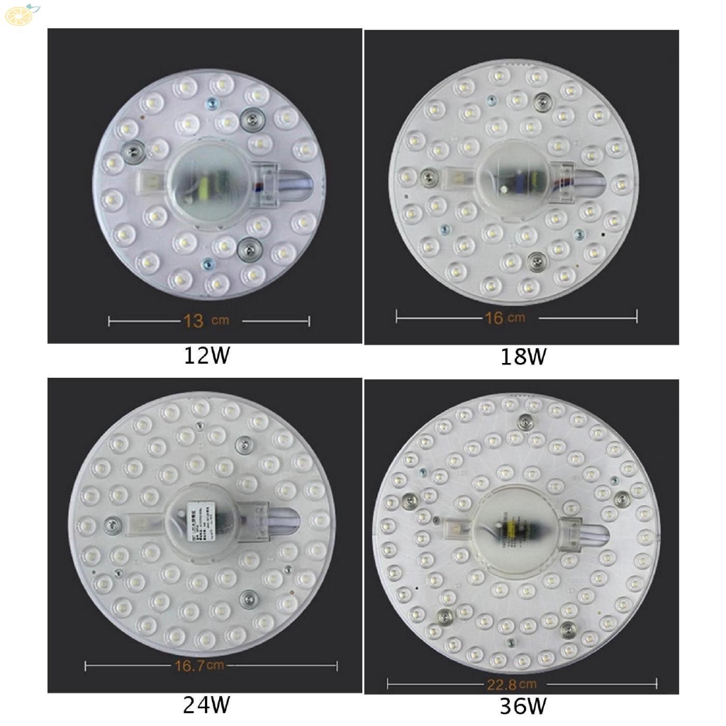 Bóng đèn LED 12W-40W hình tròn 220V chiếu ánh sáng trắng dùng trang trí nội thất trong nhà tiện dụng