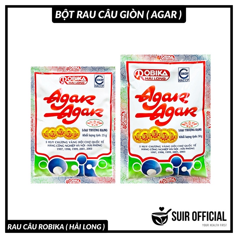 Bột Rau Câu Giòn  / Mỹ Hoà / Hải Long / Việt Xô / Hiệp Long / Duy Mai / Gói  & Gói  / Chính Hãng