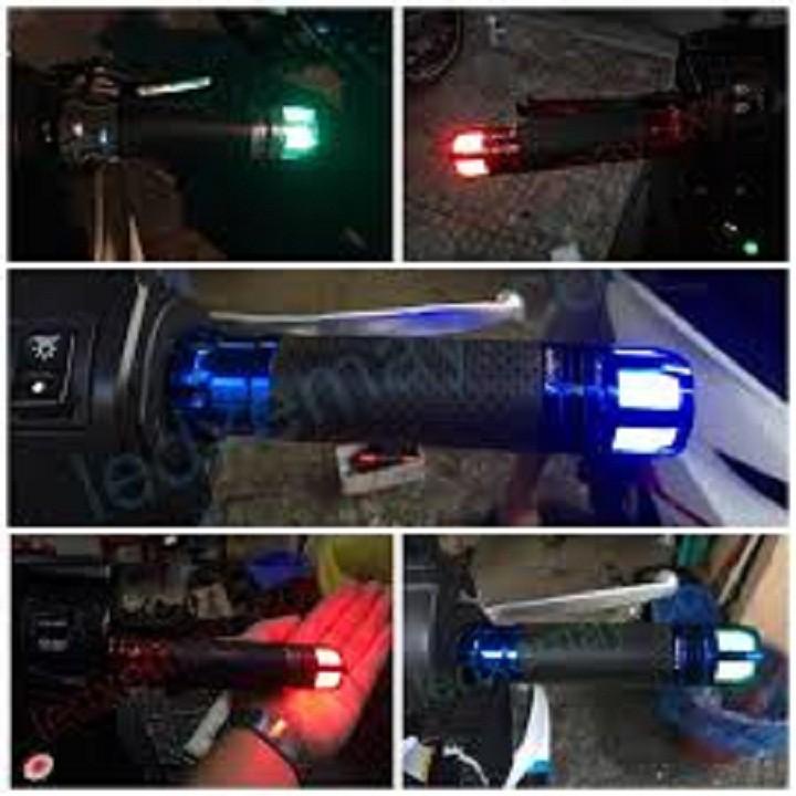 Bao Tay Xe Máy Rizoma Mẫu Gù Xoay Có Đèn Led Bọc Tay Lái Cho Xe Sirus Wave Exciter Winner SH...
