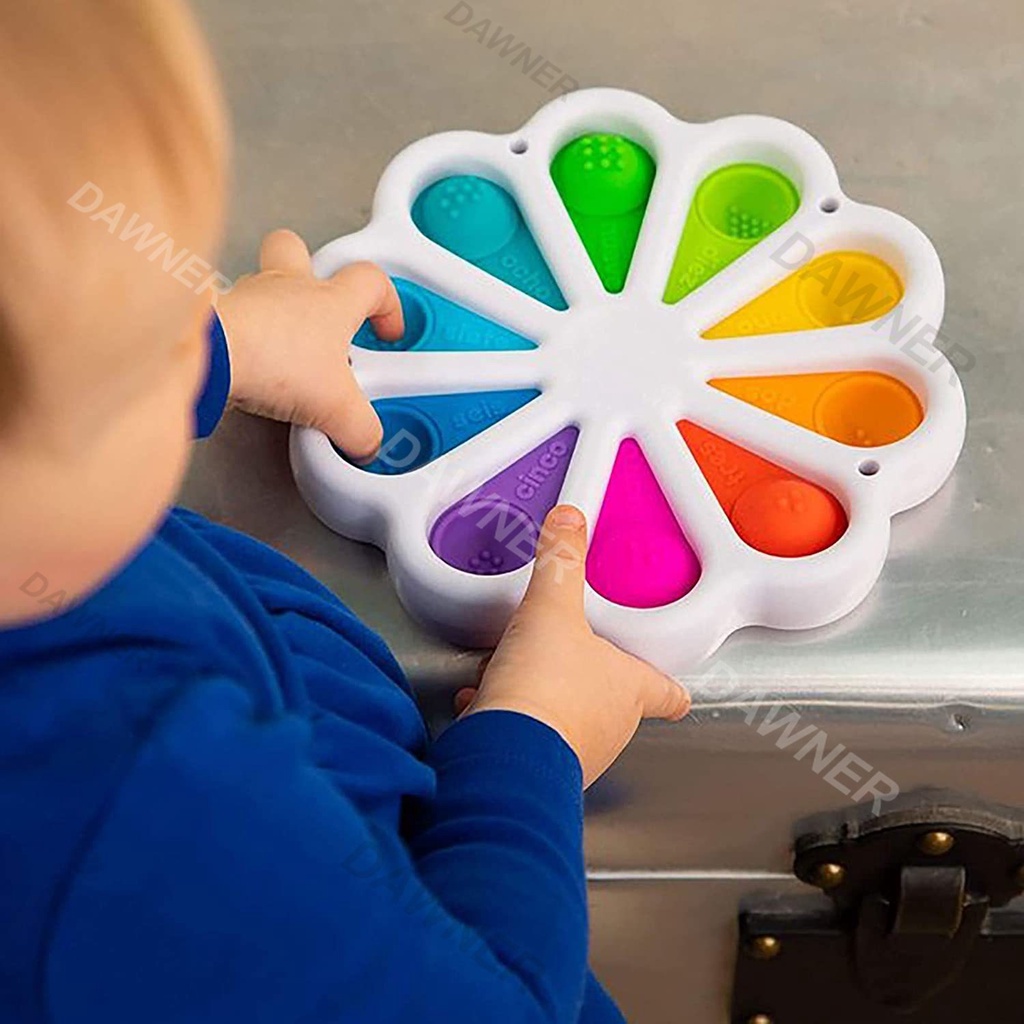 Đồ Chơi Nhấn Bong Bóng Chất Liệu Silicon Nhiều Màu Sắc Và Kiểu Dáng Giúp Giảm Căng Thẳng Dành Cho Người Lớn Và Trẻ Em