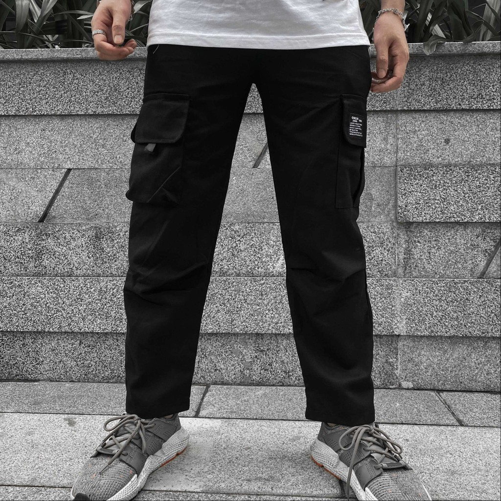 Quần Suông Túi Hộp -  CARGO KHAKI PANTS