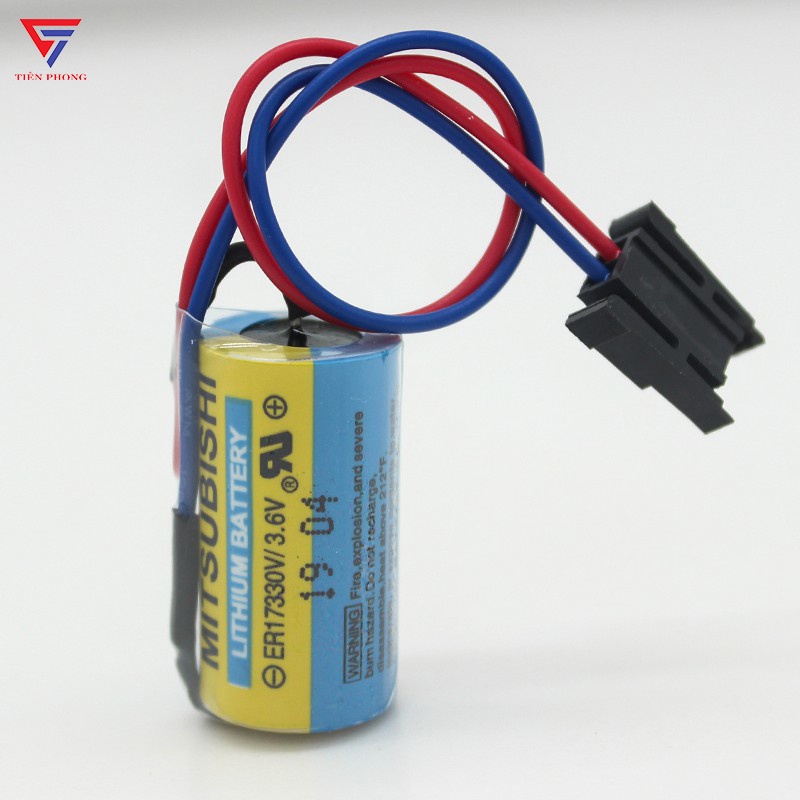 Pin A6BAT Mitsubishi 3,6V- Pin ER17330