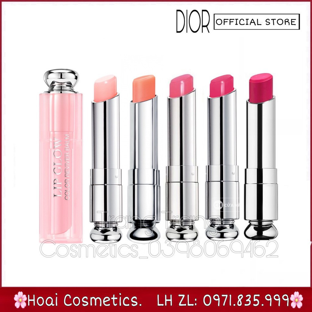 [Mã COSHOT19 hoàn 10% xu đơn 350K] [SALE SỐC] Son Dưỡng Dior Addict Lip Glow Full Size_Hàng chính hãng Có Bill
