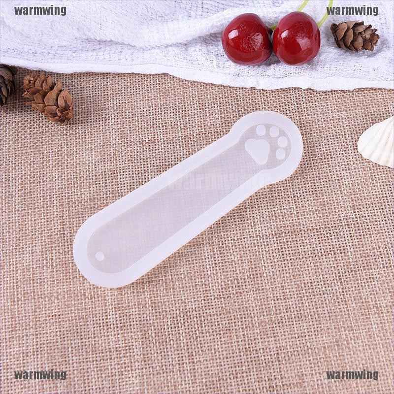 (hàng Mới Về) 1 Khuôn Silicone Làm Đồ Trang Sức Hình Móng Vuốt Mèo Có Lỗ Tự Làm