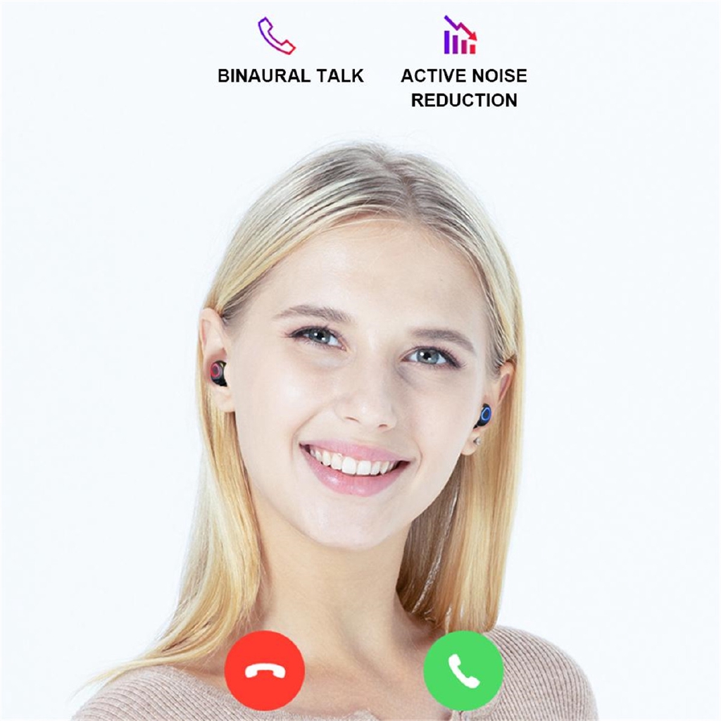 bluetooth 5.0 Headset TWS Wireless Mini Earbuds 5D Stereo Bass In Ear Headphones | BigBuy360 - bigbuy360.vn