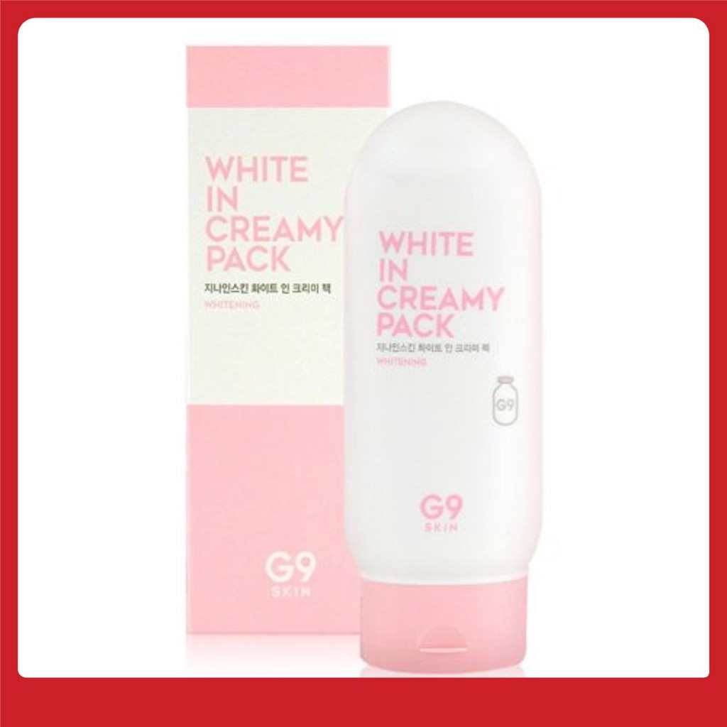 KEM DƯỠNG THỂ TRẮNG DA /Kem Ủ Trắng Da Toàn Thân G9-Skin White In Creamy Pack Whitening 200ml