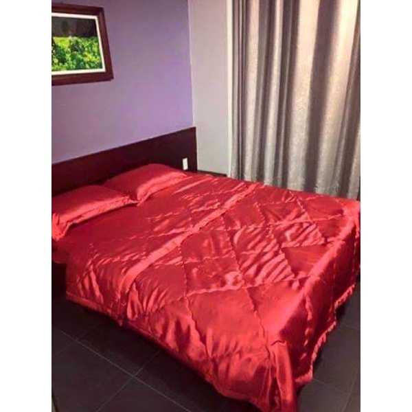 BỘ PHI LỤA 5 MÓN MÀU ĐỎ TƯƠI