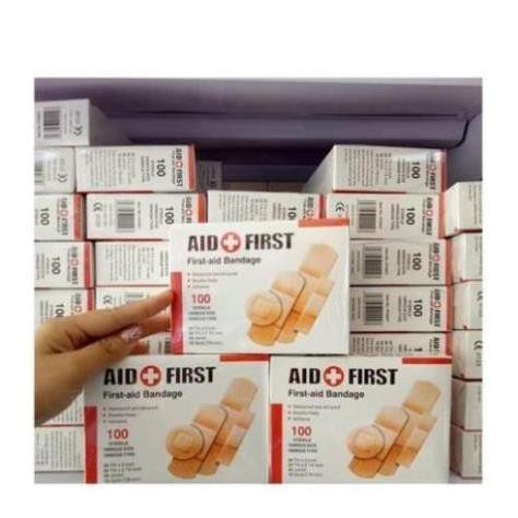 Hộp 100 miếng Urgo/ Băng cá nhân 5 kích cỡ