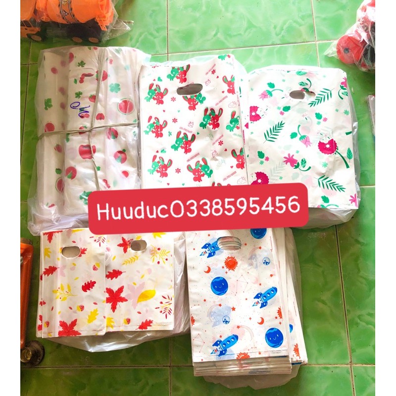 100g Bọc in Hình đựng mỹ phẩm, quần áo phụ kiện đủ size