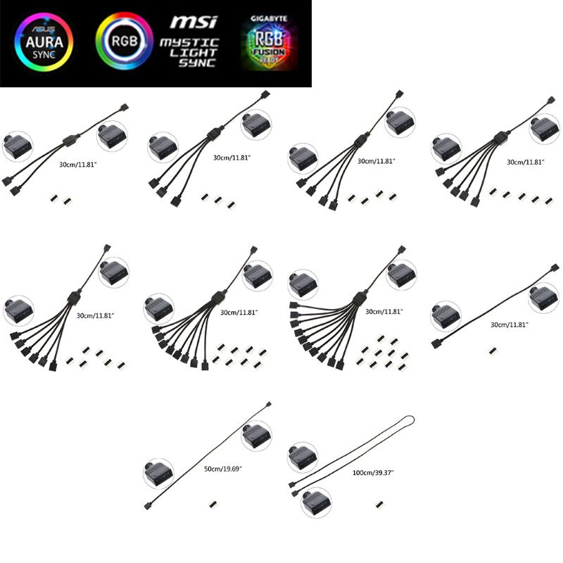 Dây Cáp Nối Bo Mạch Chủ Máy Tính 12V 4Pin