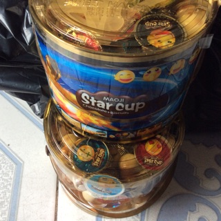 Bánh quy socola viên Star Cup Maoji 500g