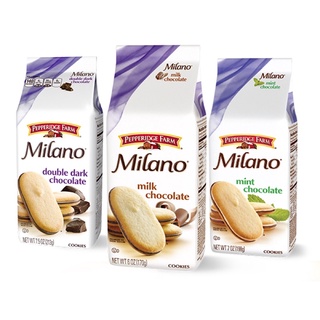 Bánh quy Milano vị socola đen/socola sữa/bạc hà/2 lớp socola hiệu Pepperidge Farm