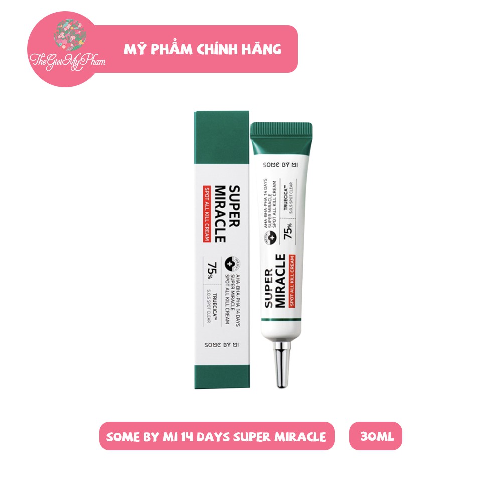 Kem G i ả m M..ụ ..n Some By Mi 14 Days Super Miracle Spot All Kill Cream 30ml