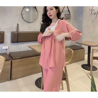 Bộ đũi lụa cho mẹ bầu và sau sinh