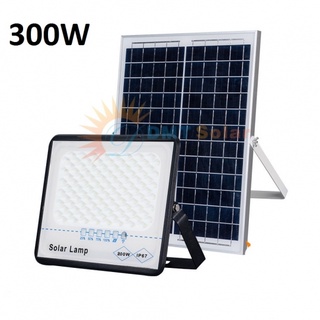 Đèn pha năng lượng mặt trời tổ ong 100w, 200w, 300w - sáng trắng -