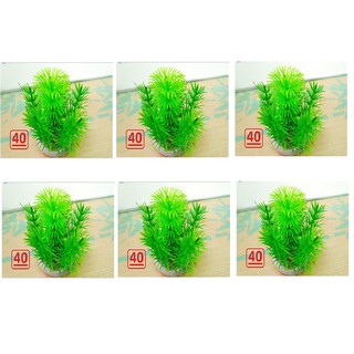 cây nhựa trang trí cho bể cá cảnh