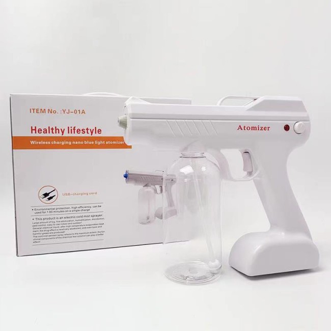 Máy Phun Sương Sát Khuẩn Atomizer, Máy Diệt khuẩn Sát Trùng Không Khí Y Tế, Súng Xịt Khử Trùng Nano  Bằng Tia Cực Tím
