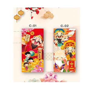 Set 10 bao lì xì tết