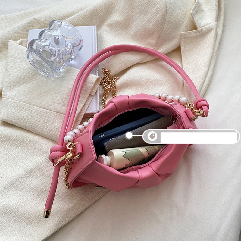 Túi Đeo Vai Đính Ngọc Trai Thời Trang Sang Trọng Cho Nữ