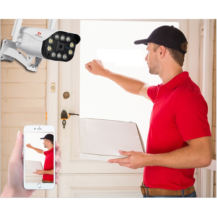 Camera Yoosee Ngoài Trời 4 Râu 10 Led 3.0Mpx Full HD 1296Pixel Bảo Hành 60 Tháng | BigBuy360 - bigbuy360.vn