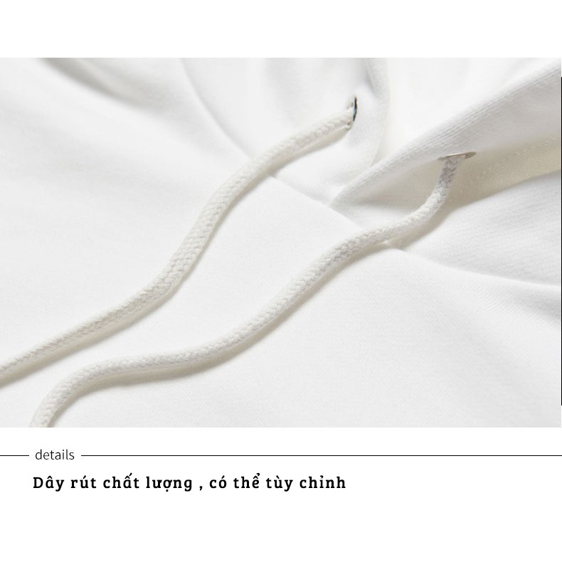 Áo Hoodie Nam Nữ Basic Cotton vải mềm bông dày tinh khiết xuất khẩu Nhật thương hiệu IMME | BigBuy360 - bigbuy360.vn
