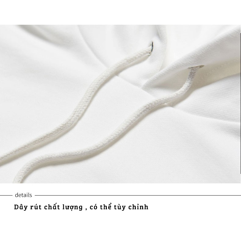 Áo Hoodie Nam Nữ Basic Cotton vải mềm bông dày tinh khiết xuất khẩu Nhật thương hiệu IMME