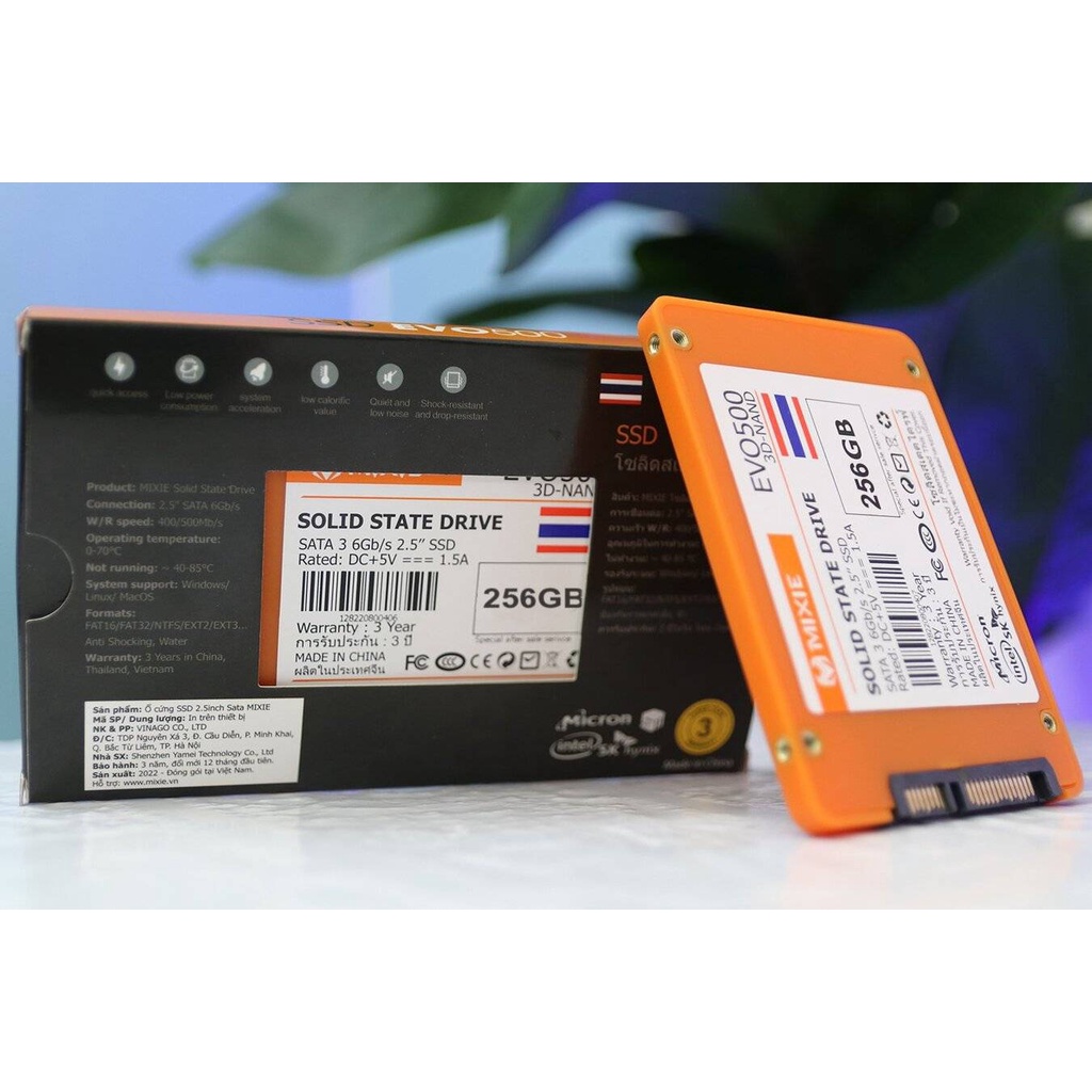 SSD MIXIE 128GB - 256GB THÁI LAN