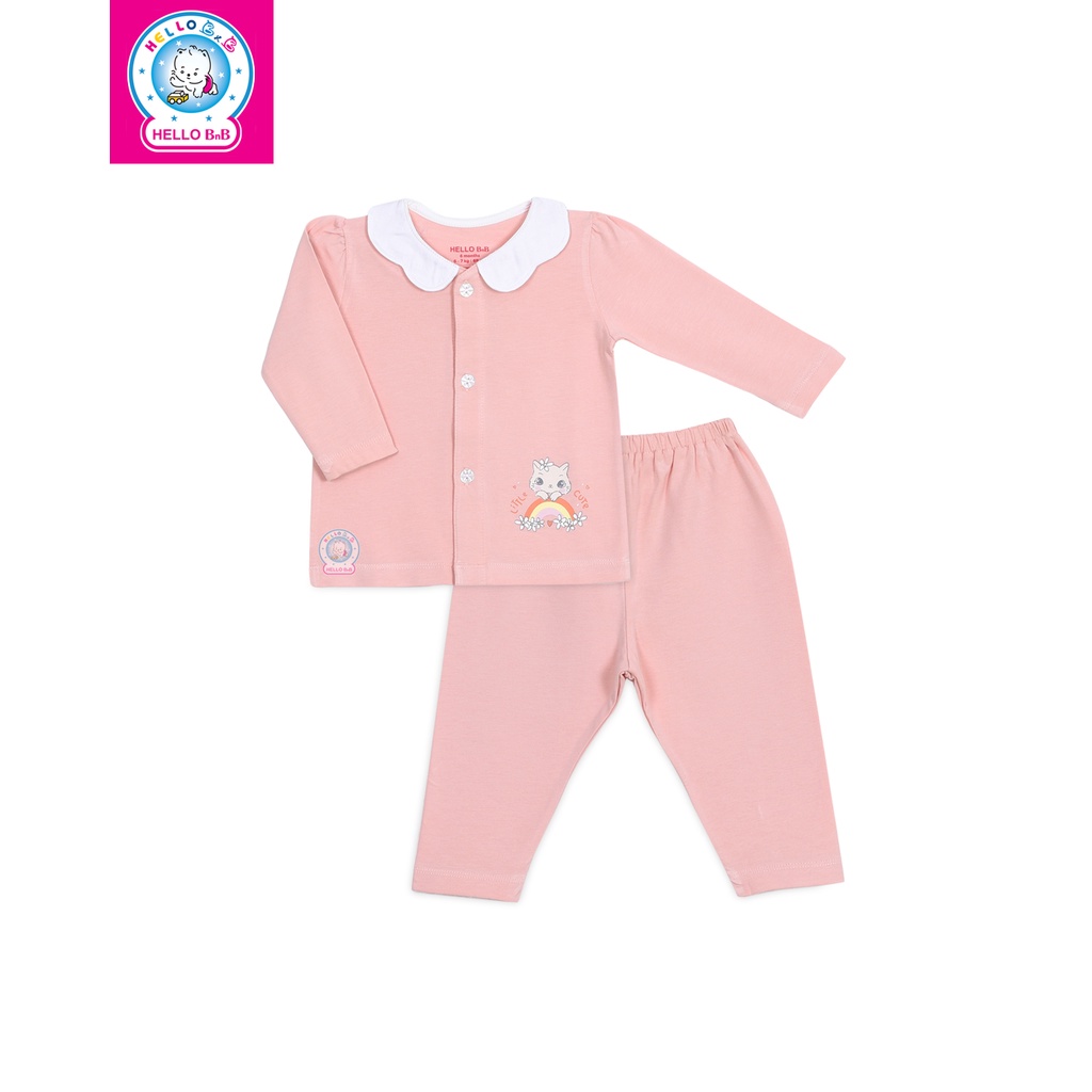 Bộ Cổ Lá Sen Dài Thun Bốn Chiều BA1563 - HELLO BnB