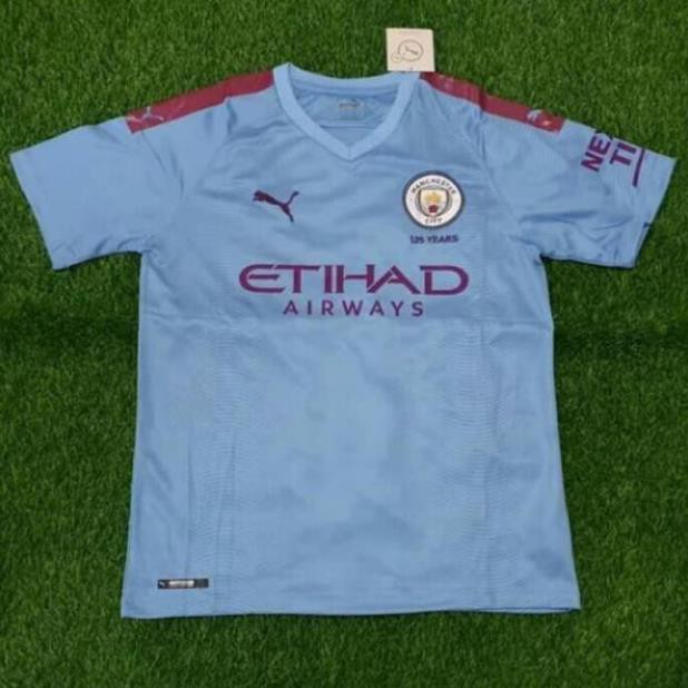 6/6 Áo Đồng Phục Bóng Đá Đội Manchester City 2019-2020 Rumi1585 Mc Manchester xịn 🏆 *