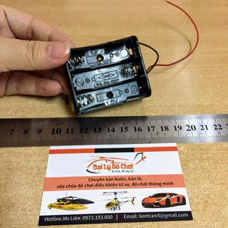 Khay pin 3 pin dùng để chế tạo đồ chơi chạy pin