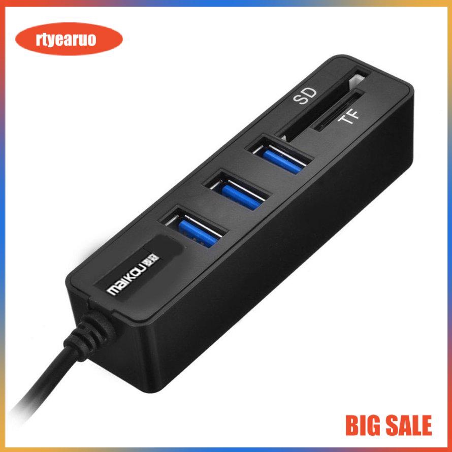 Đầu đọc thẻ nhớ TF kỹ thuật số tách USB 3.0 tốc độ cao