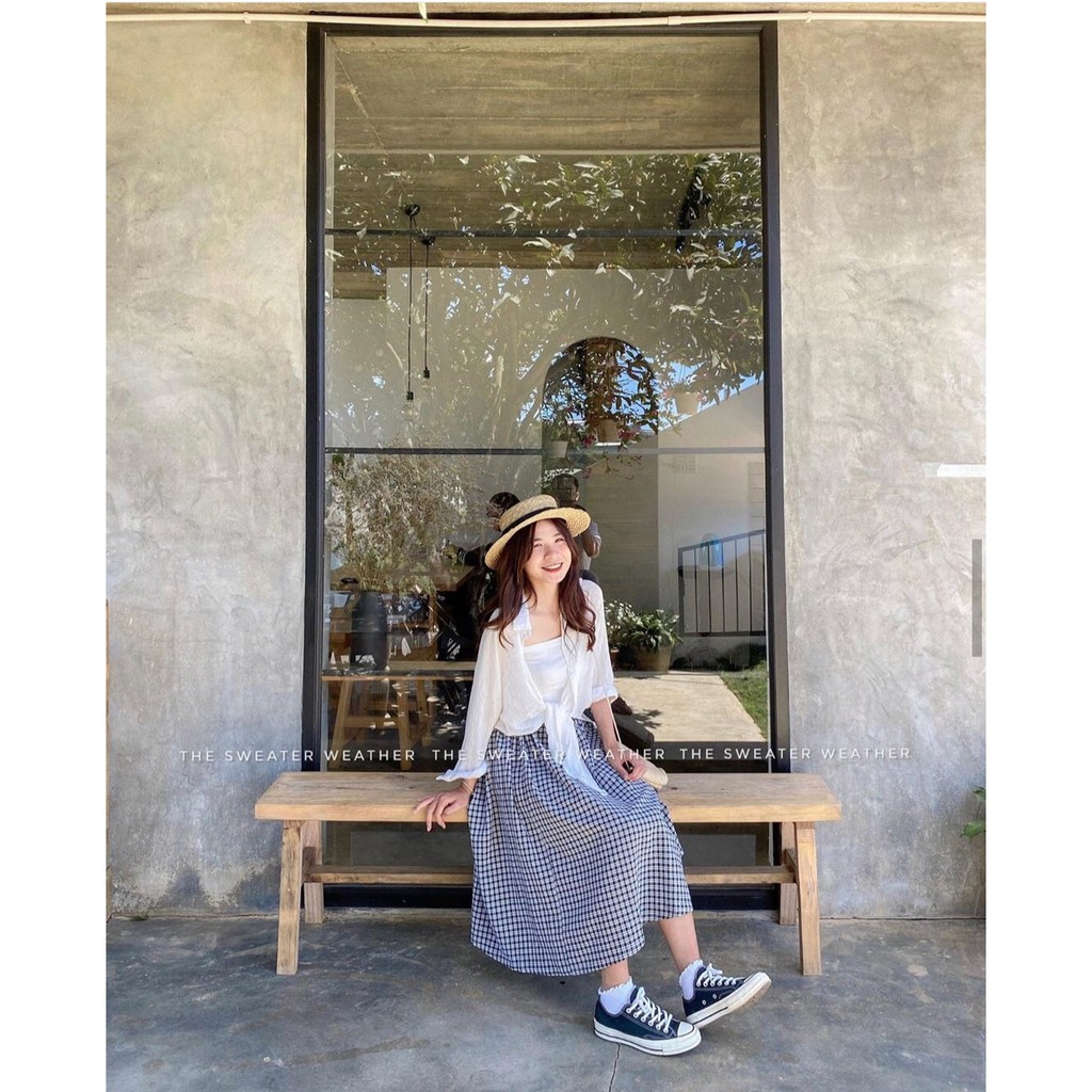 (HÀNG LOẠI 1 ) Chân Váy Đũi Trơn | BigBuy360 - bigbuy360.vn