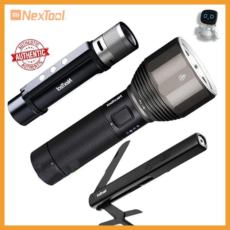 Đèn Pin Xiaomi Nextool Flashlight ZES0417 và NE20030 Siêu Sáng Chống nước