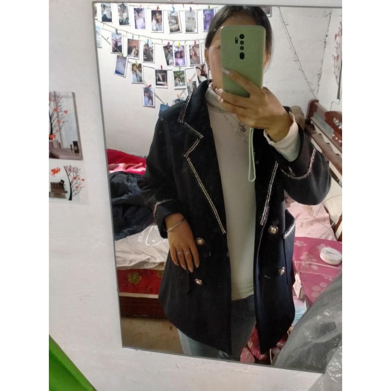 Áo Vest mỏng lên form sang