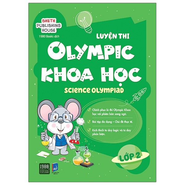 Sách - Luyện thi Olympic Khoa học - Lớp 2 - TTR Bookstore