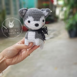 Cún con handmade bằng len