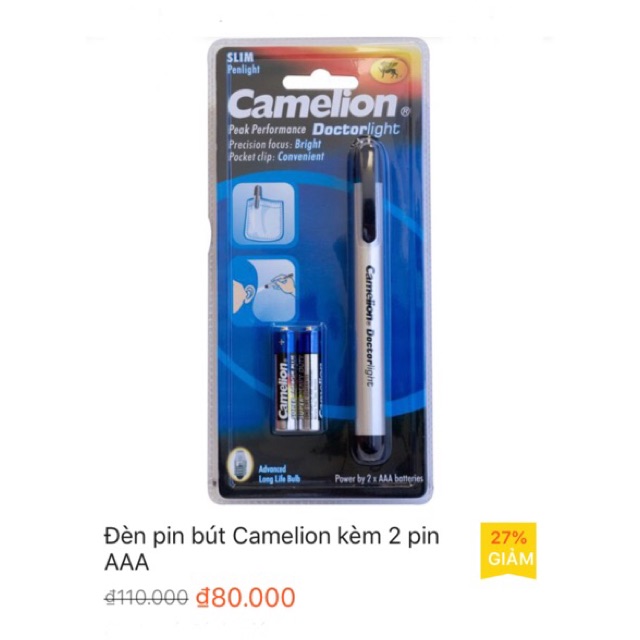 Đèn soi mắt, tai Camelion