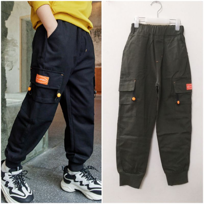 Quần kaki túi hộp cho bé size đại 21-43kg